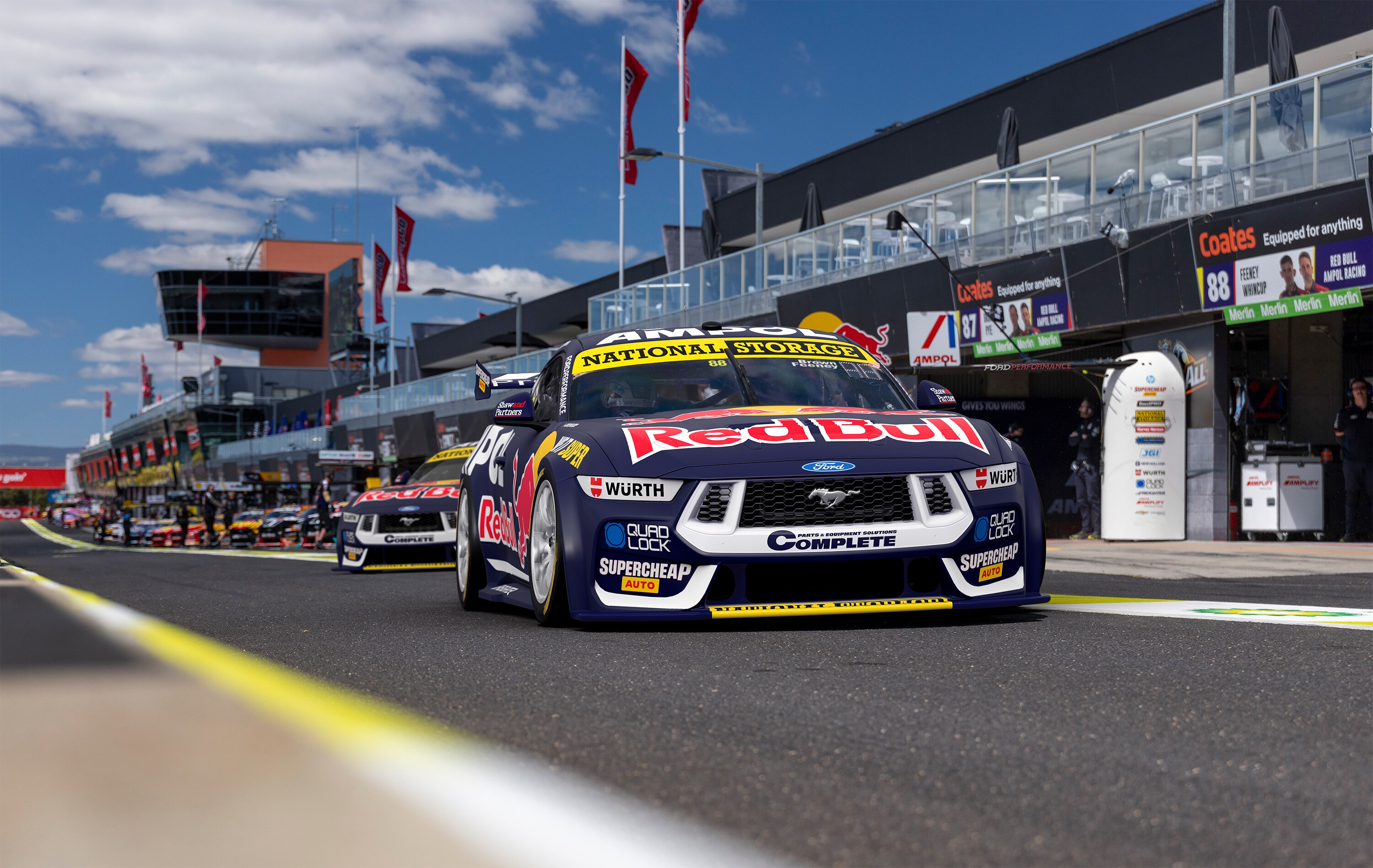 Triple Eight Race Engineering, who is planned to become Ford’s official homologation team for the 2026 Australian Supercars season.
